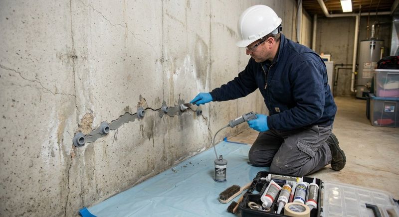 Structural Crack Repair in North Attleboro, MA