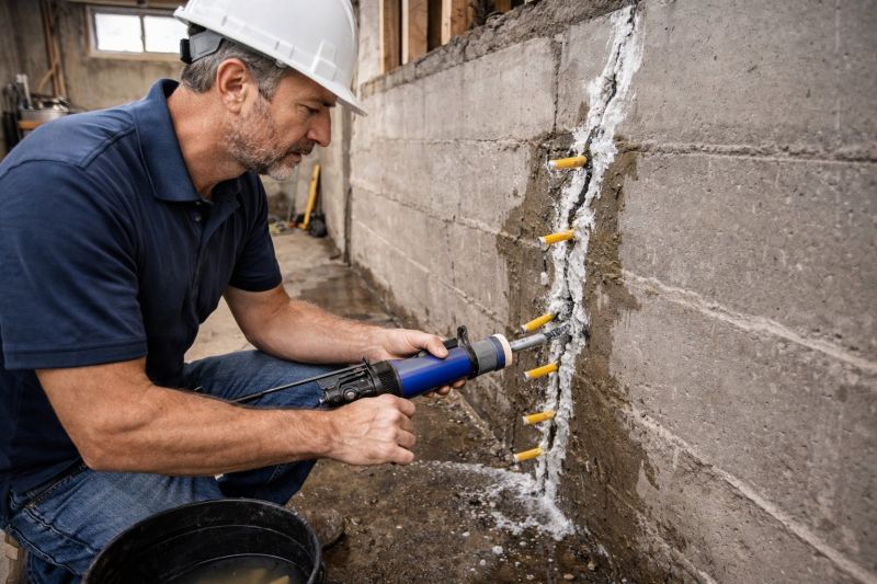 Structural Crack Repair in North Attleboro, MA