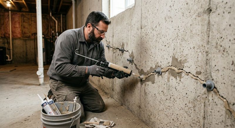 Structural Crack Repair in North Attleboro, MA