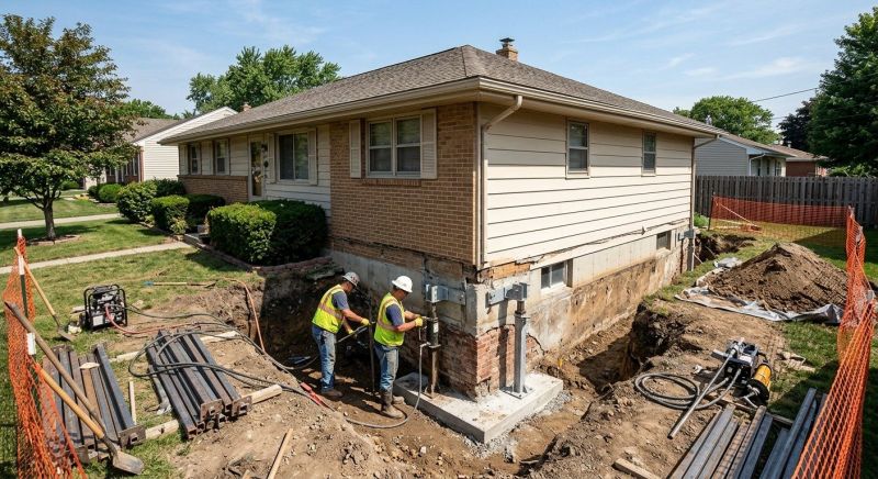 Structural Foundation Repair in East Providence, RI