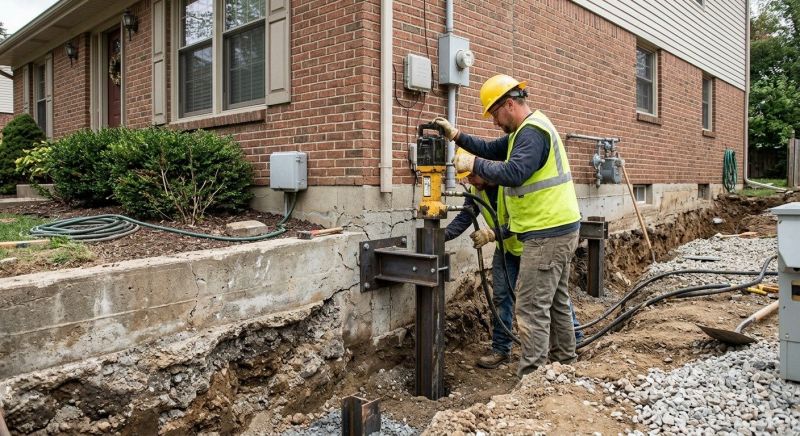 Structural Foundation Repair in Foxboro, MA