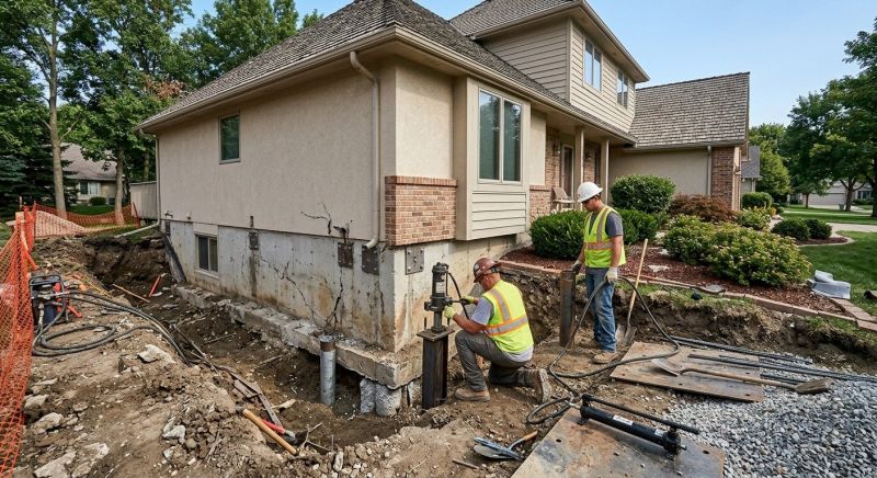 Structural Foundation Repair in Foxboro, MA