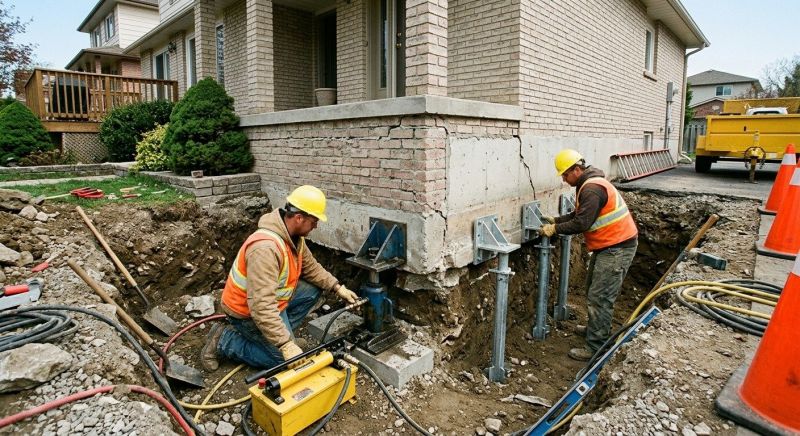 Structural Foundation Repair in Milton, MA